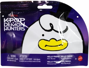 KPop Demon Hunters Hello Friend Mini Reveal Blind Bagged Mini Figure Keychain