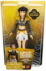 KPop Demon Hunters Huntr/X Zoey Golden Singing Doll