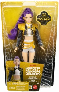 KPop Demon Hunters Huntr/X Rumi Golden Singing Doll