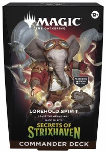Magic The Gathering Secrets of Strixhaven Commander Deck Lorehold Spirit Red White