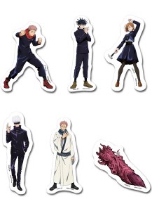 Jujutsu Kaisen Die Cut Sticker Set 6