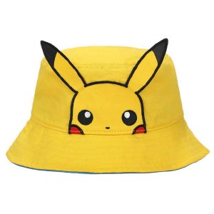 Pokemon Pikachu Cosplay Bucket Hat