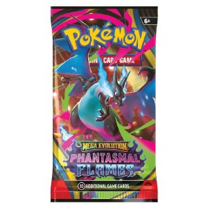 Pokemon Mega Evolutions Phantasmal Flames Booster Pack
