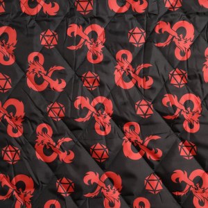 Dungeons &amp; Dragons Ampersand Logo Waterproof Quilted Outdoor Picnic Blanket