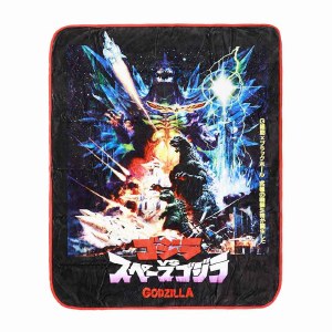 Godzilla Poster Fleece Throw Blanket