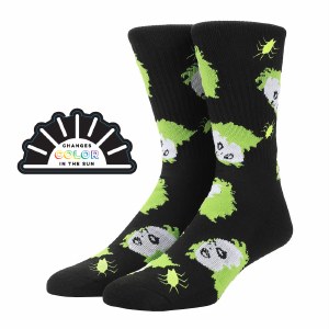 Beetlejuice Color Changing Adult Crew Sock