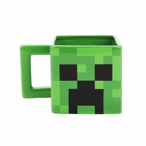 Minecraft Creeper 16oz Sculpted Ceramic Mug