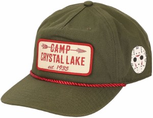 Friday the 13th Camp Crystal Lake Adjustable Cap