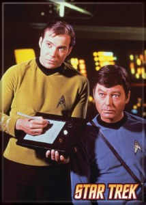 Star Trek Kirk and McCoy Magnet