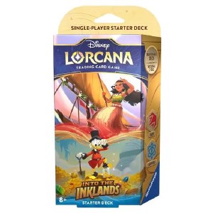 Disney Lorcana Into the Inklands Starter Deck Ruby Sapphire