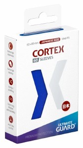 Cortex Japanese Size Matte Blue Card Sleeves 60ct