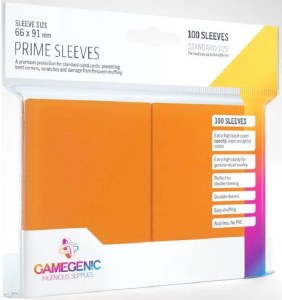 Prime Card Sleeves: Orange
100ct