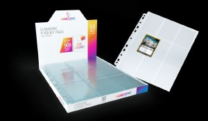 Sideloading 9-Pocket Pages 50ct pg Clear