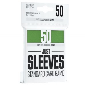 Game Genic Just Sleeves Green Standard Card Game Size (50)