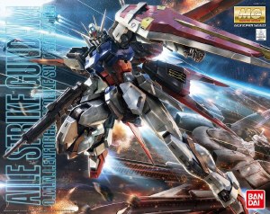 Master Grade Gundam Seed Aile Strike Gundam OMNI Enforcer Mobile Suit GAT-X105 Model Kit