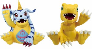 Digimon Agumon/Gabumon Ichibanso Figurine