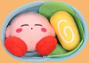 Kirby Bento Box Blue Plush Doll