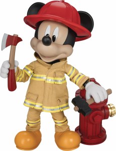 Mickey and Friends Fireman Mickey DAH-103 Dynamic Action Heroes Action Figure