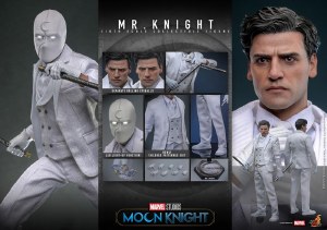 Hot Toys Moon Knight Mr Knight 1/6 Scale Action Figure