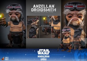 Hot Toys Star Wars The Mandalorian and Grogu Minch Anzellan Droidsmith Life-Size Figure