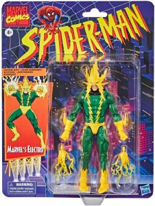 Marvel Legends Spider-Man Retro Carded Electro Action Figure