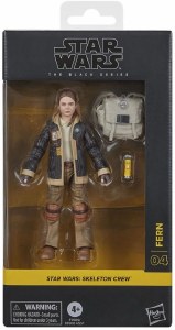 Star Wars Black Skeleton Crew Fern- At Attin 6 In Scale Action Figure