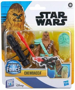 Star Wars Power the Force Epic World of Action Chewbacca Action Figure