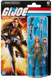 GI Joe Classified Courtney Cover Girl Krieger Retro Carded Action Figure
