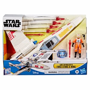 Star Wars Epic World of Action Luke Skywalker's Force Strike X-Wing Fighter