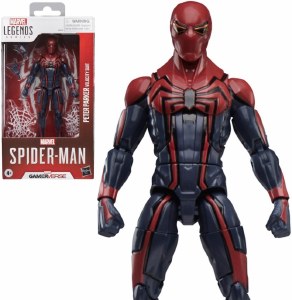 Marvel Legends Spider-Man Gamerverse Peter Parker Velocity Suit Action Figure