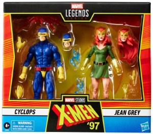 Marvel Legends X-Men 97 Cyclops/Jean Grey Hasbro Pulse Exclusive Action Figure 2 Pack