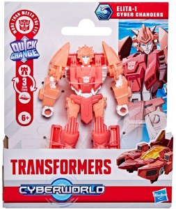 Transformers Cyberworld Cyber Changers Elita-1 Action Figure
