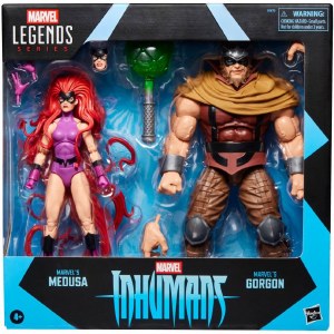 Marvel Legends Inhumans Medusa/Gorgon Action Figure 2 Pack