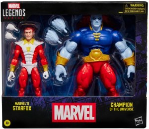 Marvel Legends Starfox/Champion of the Universe Action Figure 2 Pack