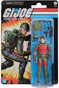GI Joe Classified Retro Card Anthony Flash Gambello Action Figure