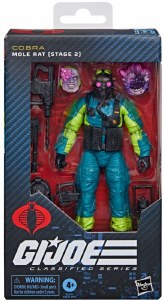 GI Joe Classified Mole Rat Stage 2 6 In Action Figure