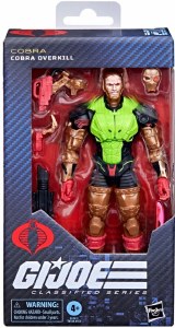 GI Joe Classified Cobra Overkill Action Figure