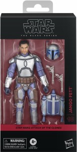Star Wars Black Attack of the Clones Jango Fett 6 In Action Figure