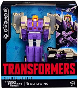 Transformers Studio Series Transformers the Movie 1986 Blitzwing Leader Class Action Figure