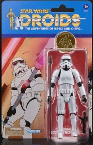Star Wars Black Droids Imperial Stormtrooper Action Figure
