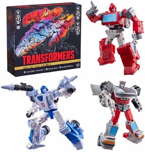 Transformers Age of the Primes Mirage/Ironhide/Bluestreak Action Figure 3 Pack