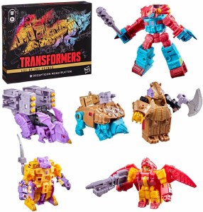 Transformers Age of the Primes Decepticon Monstructor Combiner Action Figure