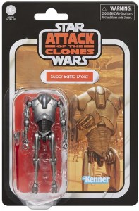 Star Wars The Vintage Collection Attack of the Clones Super Battle Droid 3.75 In Action Figure