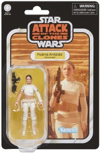Star Wars The Vintage Collection Attack of the Clones Padme Amidala Geonosis 3.75 In Action Figure