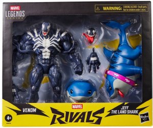 Marvel Legends Marvel Rivals Venom/Jeff the Land Shark Action Figure 2 Pack