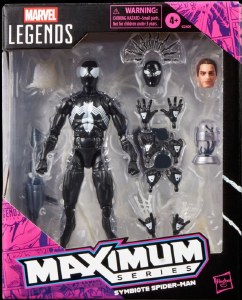 Marvel Legends Maximum Series Symbiote Spider-Man Deluxe Action Figure