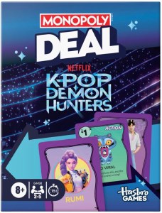 Monopoly Deal KPop Demon Hunters Game