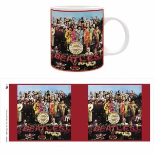 Beatles Sgt Pepper Wraparound 11 Oz Mug