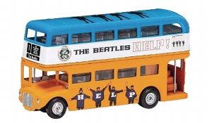 Beatles London Bus Help 1/64 Scale Die-Cast Vehicle