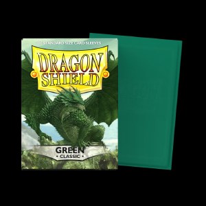 Dragon Shield Classic Green Standard Size Card Sleeves 100ct